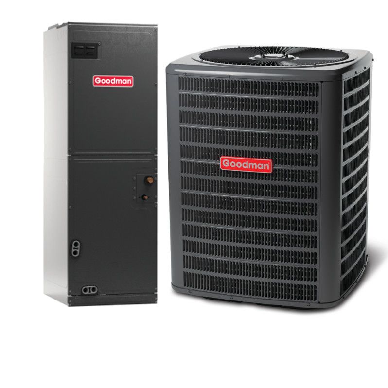 Goodman 2.5 Ton 14.3 SEER2 Heat Pump System